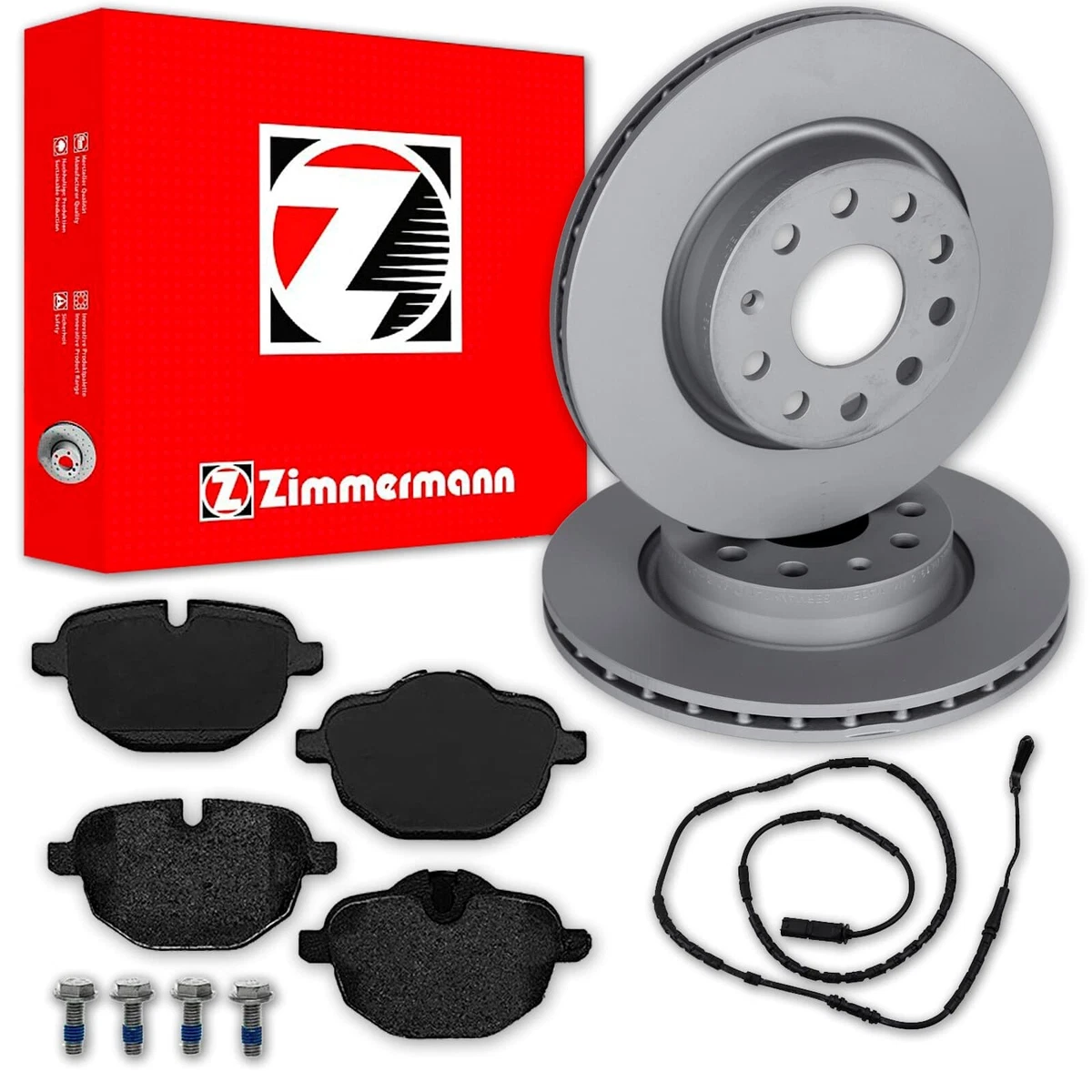 Гальмівні диски та колодки Zimmermann для BMW X3 (F25) — безпека на дорозі