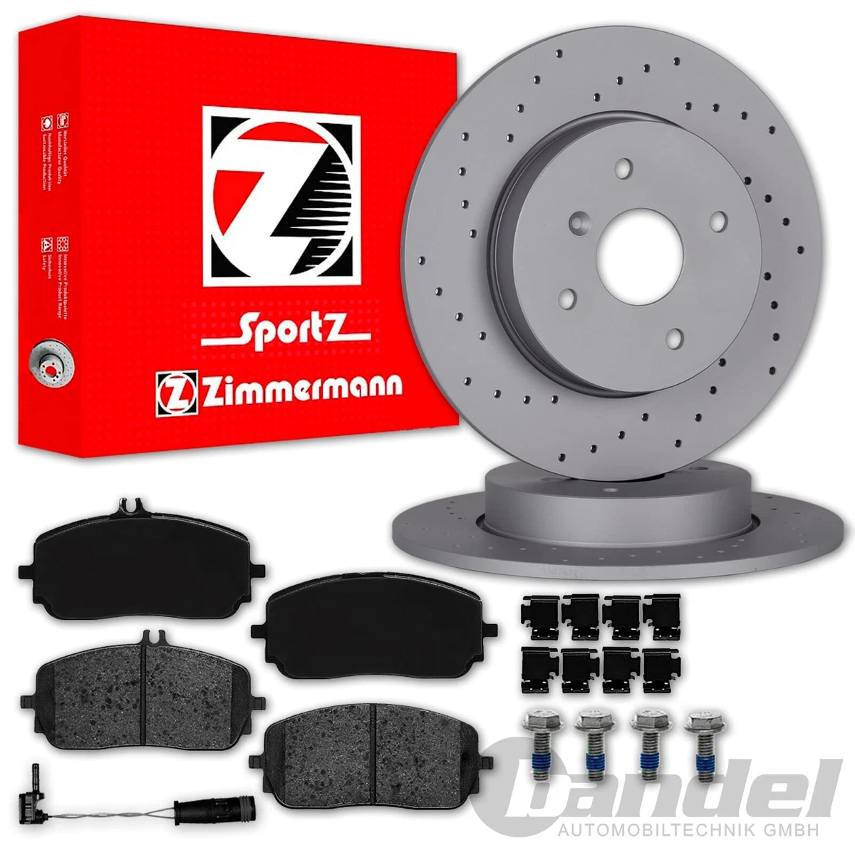 Гальмівні колодки та диски Zimmermann для DODGE DURANGO (WD) – якість та безпека Гальмівні колодки та диски Zimmermann для DODGE DURANGO (WD) – якість та безпека