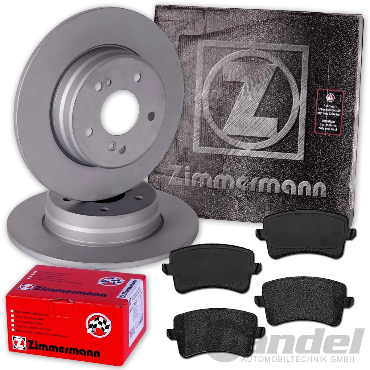 Гальмівні колодки та диски Zimmermann для AUDI A5 Cabriolet — якість і безпека Гальмівні колодки та диски Zimmermann для AUDI A5 Cabriolet — якість і безпека