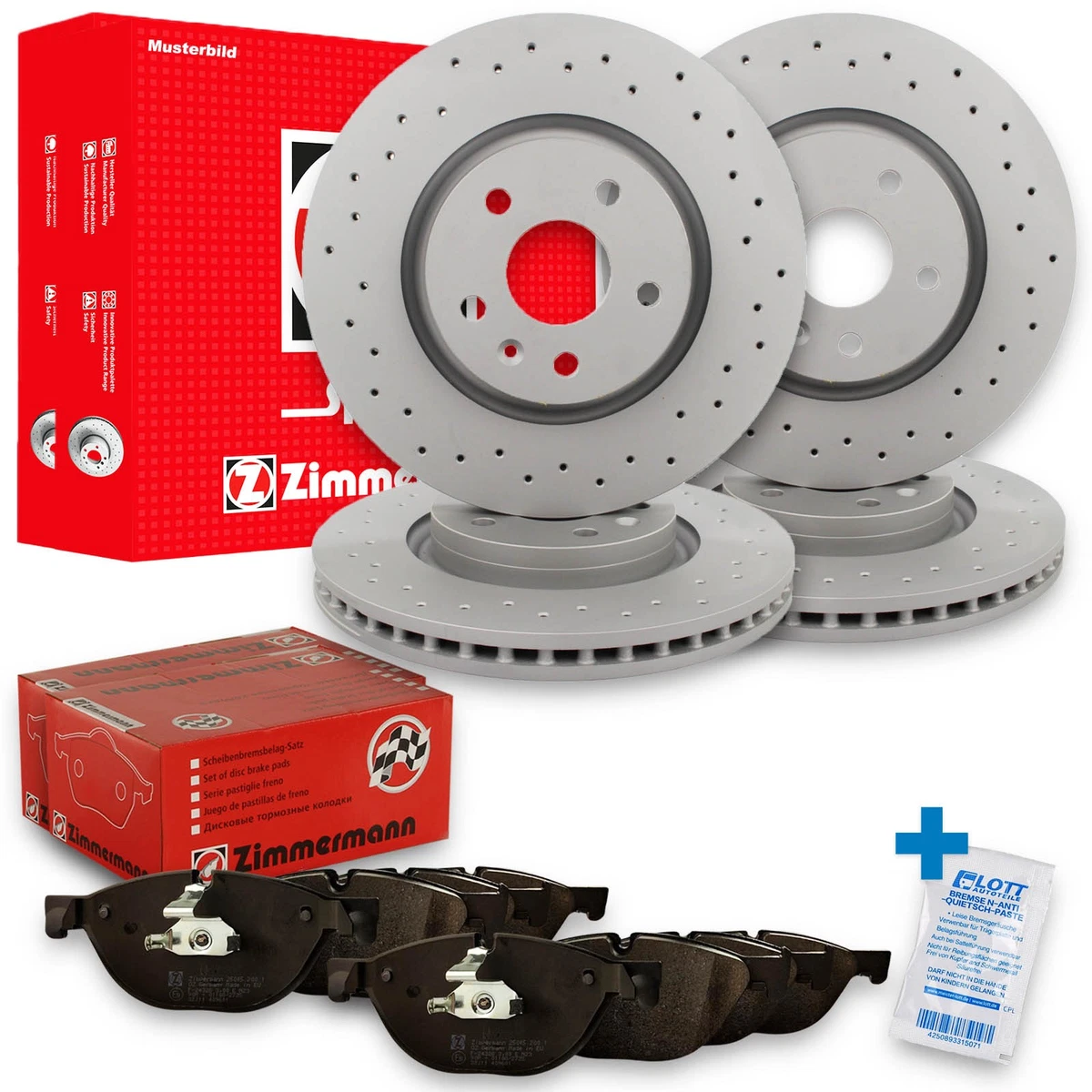 Гальмівні диски та колодки Zimmermann для PEUGEOT 106 I (1A, 1C) 1.4 D Гальмівні диски та колодки Zimmermann для PEUGEOT 106 I (1A, 1C) 1.4 D