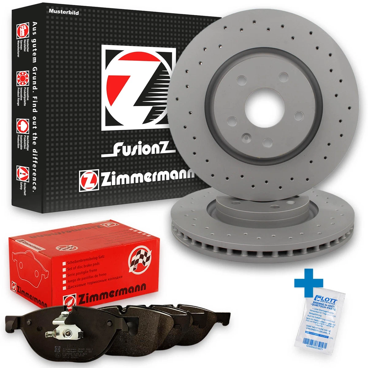 Надійні гальма Zimmermann для Mercedes C-Class T-Model (S204) Надійні гальма Zimmermann для Mercedes C-Class T-Model (S204)